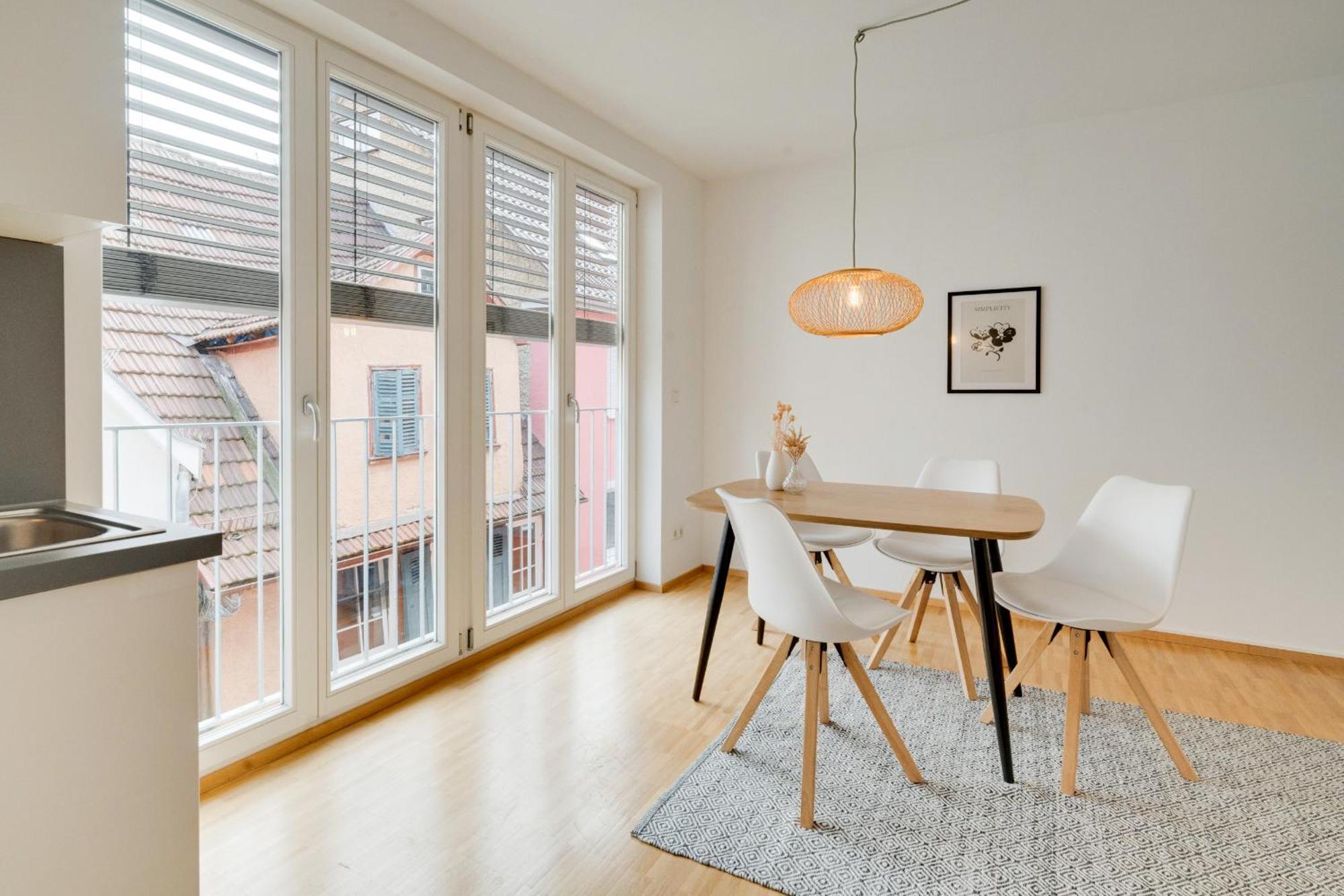 Altstadt Apartment 2 Zimmer Am Weibermarkt Reutlingen Bagian luar foto
